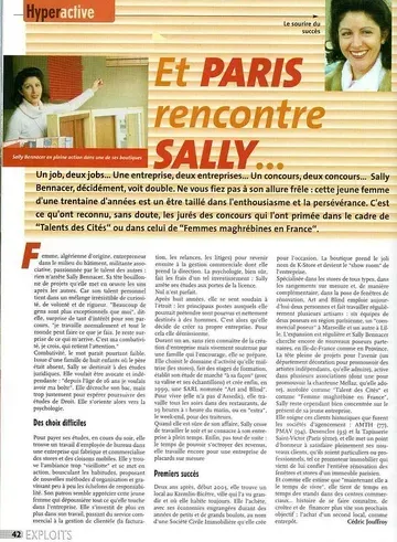 Article sur Mme.Bennacer