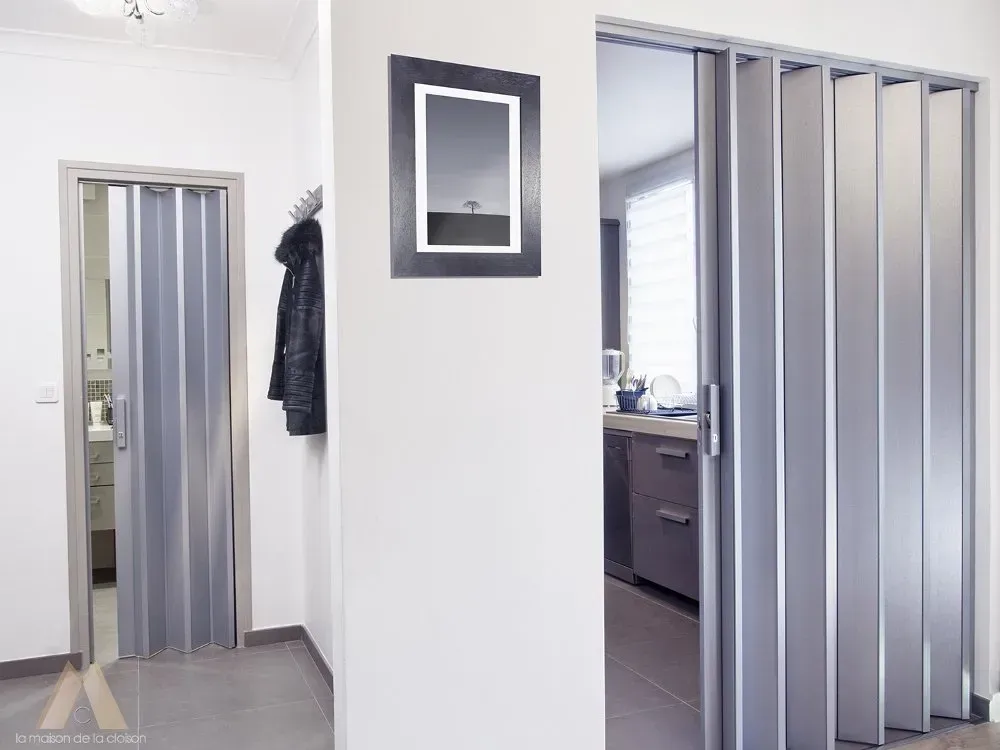 Cloison grise sur mesure