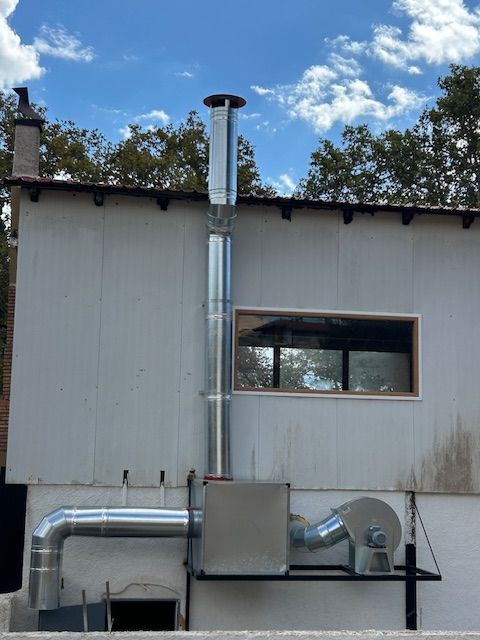 Σύστημα καπνοδόχου & εξαερισμού