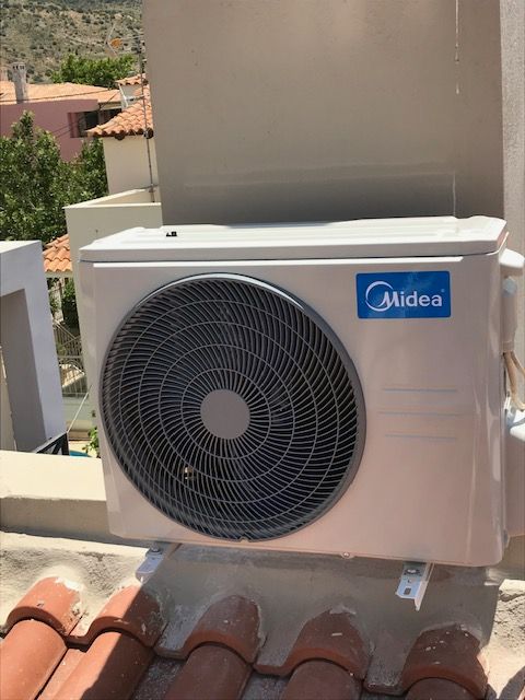 Εξωτερική μονάδα - Εγκατάσταση Κλιματιστικών