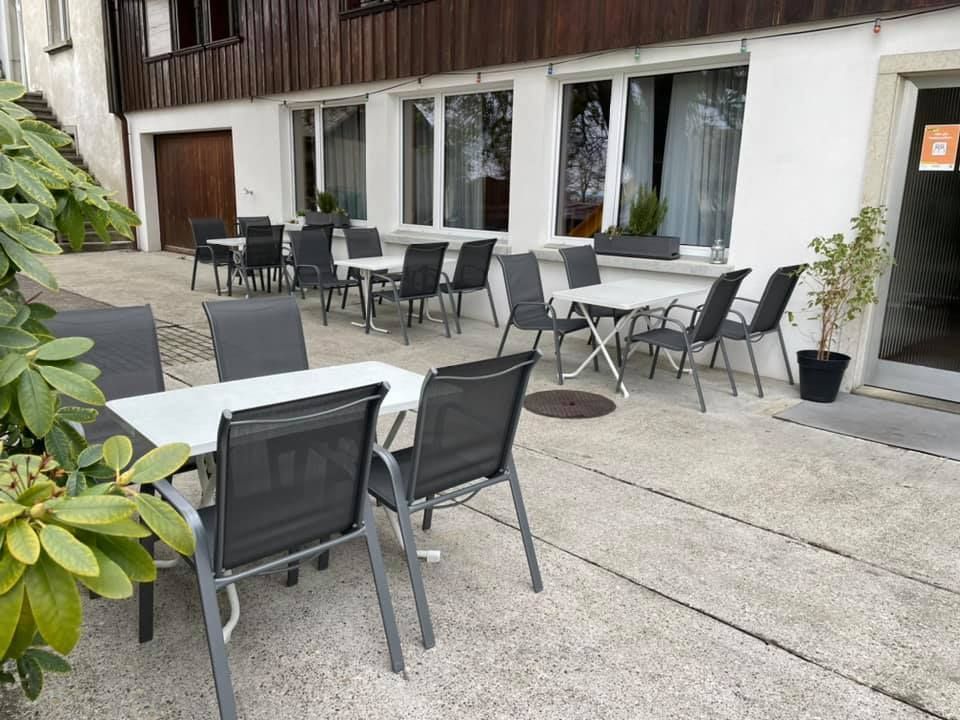 Gartenterasse - Restaurant Lamm in Lommiswil