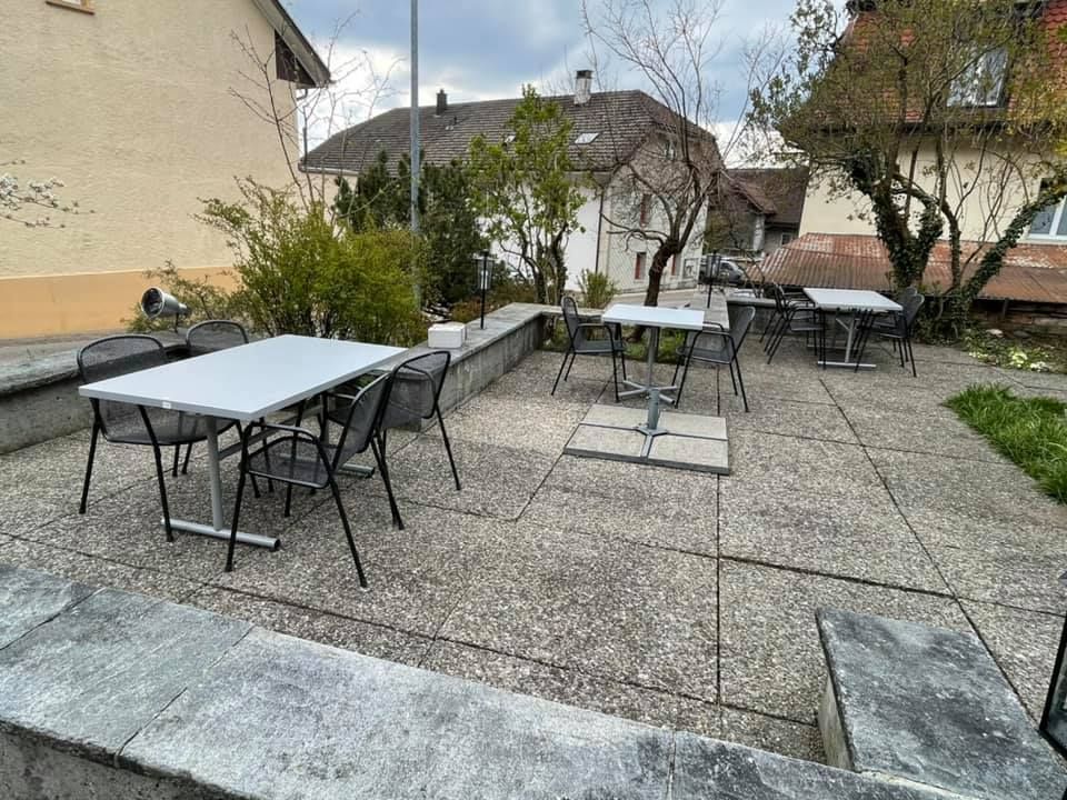 Gartenterasse - Restaurant Lamm in Lommiswil