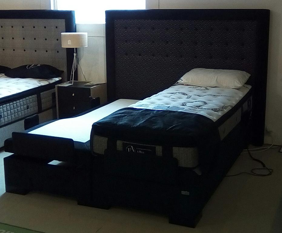 Lit avec double matelas