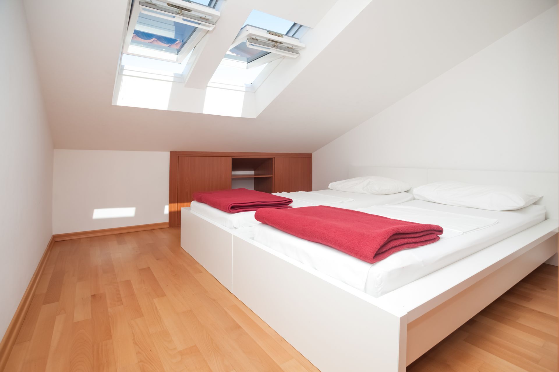 Chambre avec un Velux®