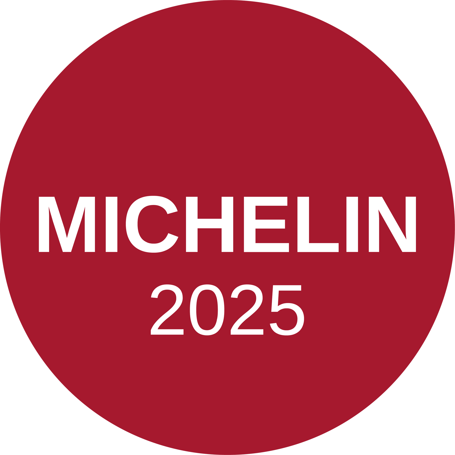 Logo Michelingids 2025: Witte tekst 