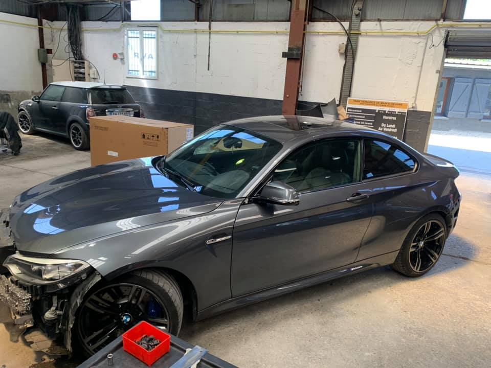 Peinture pare-chocs avant et arrière