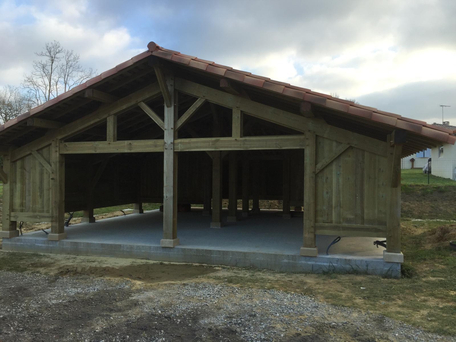Espace extérieur en bois