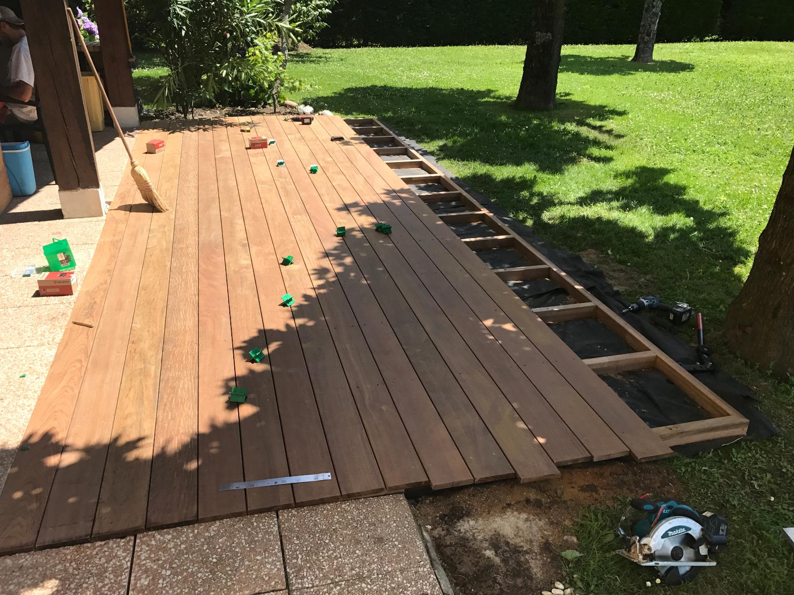 Terrasse en bois