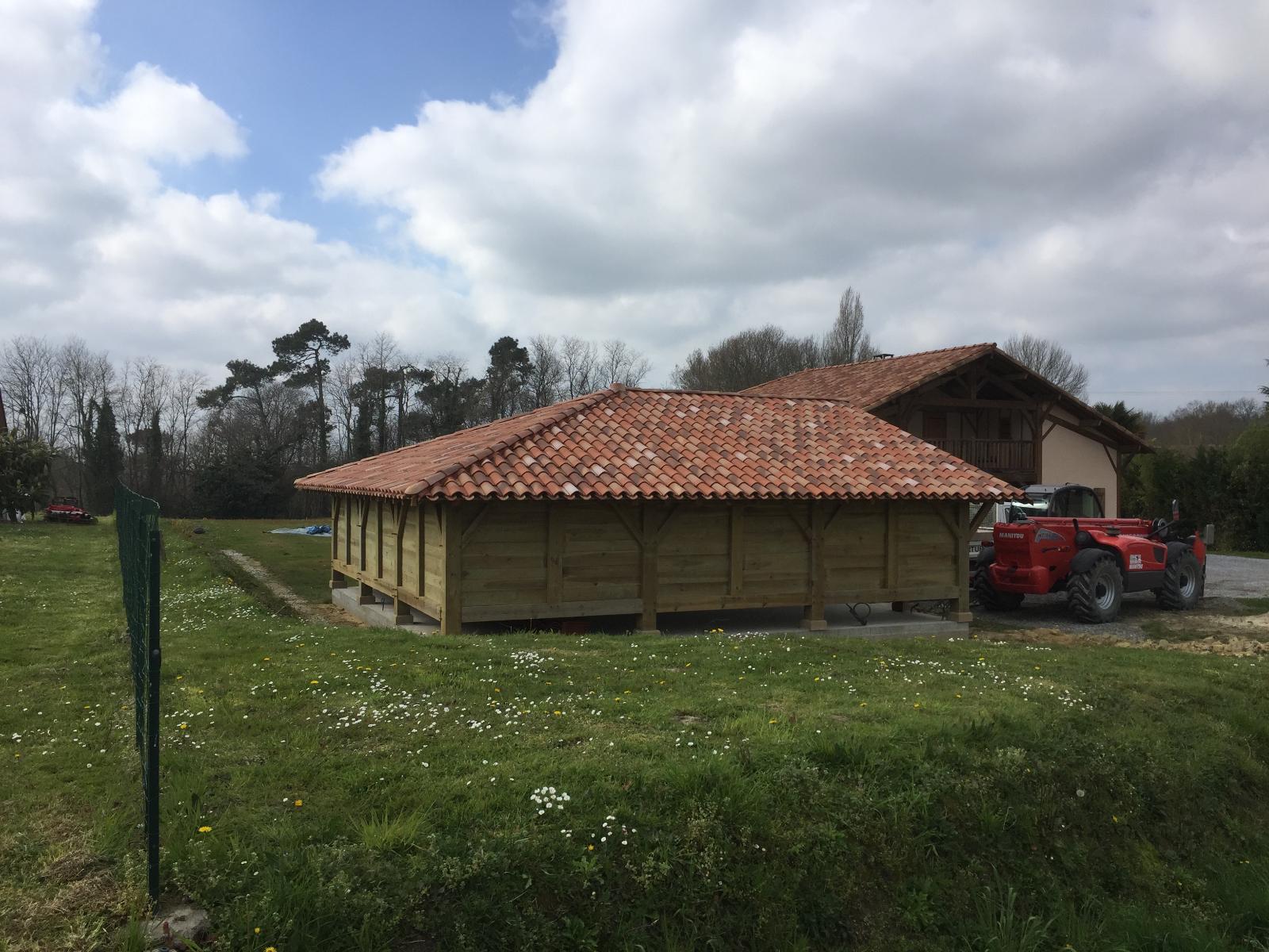 Structure bois, charpente traditionnelle