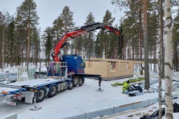 Nostotyöt rakennustyömaalla