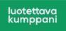 Luotettava kumppani -logo

