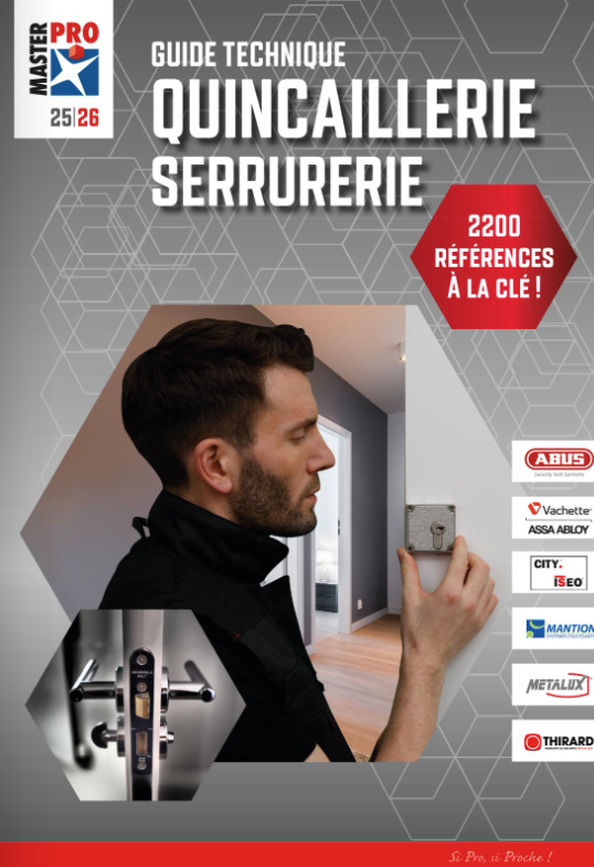 Vers le catalogue Master Pro Serrurerie.