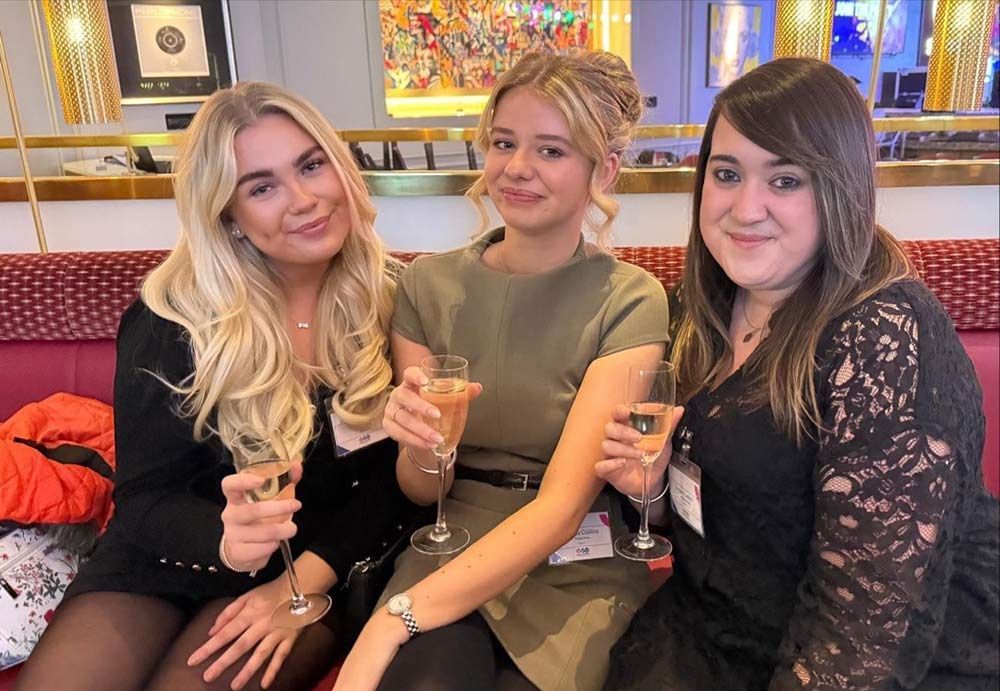Millie, Amelia and Lyndsay