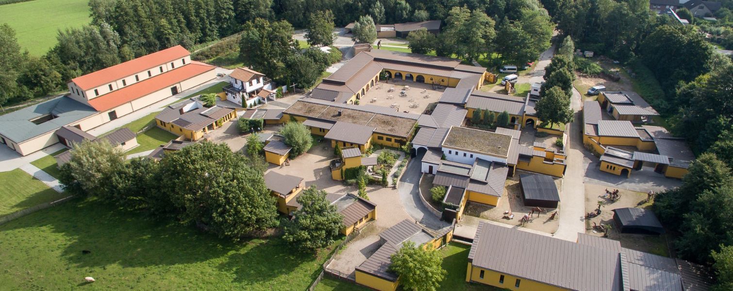 Bibeldorf aus der Vogelperspektive