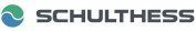 Ein Logo für Schulthess mit einem blau-grünen Kreis auf weissem Hintergrund.