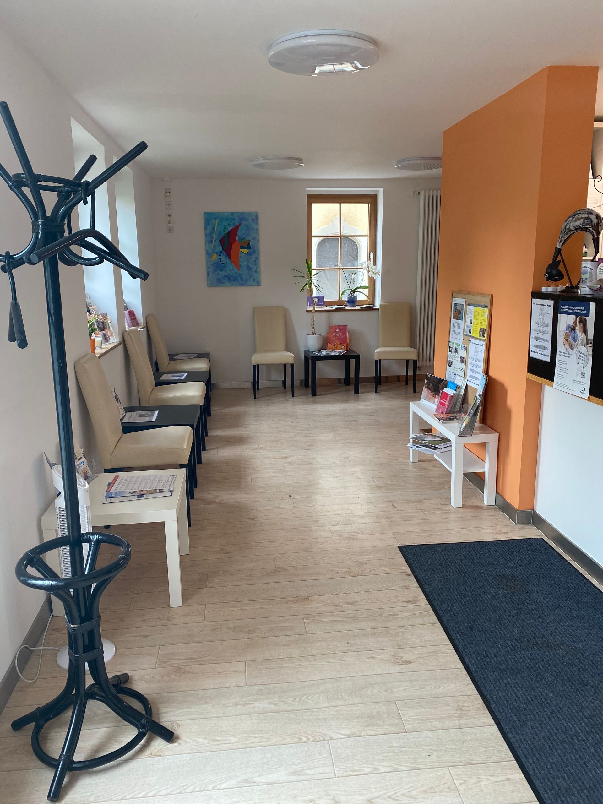Kleintierpraxis Oberweimar wartezimmer