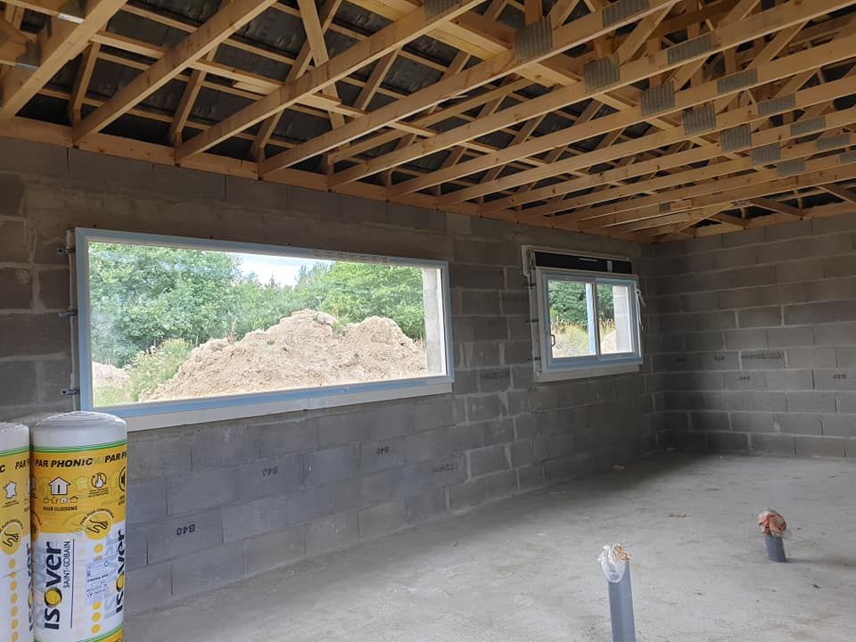 Création d'une ouverture pour fenêtre