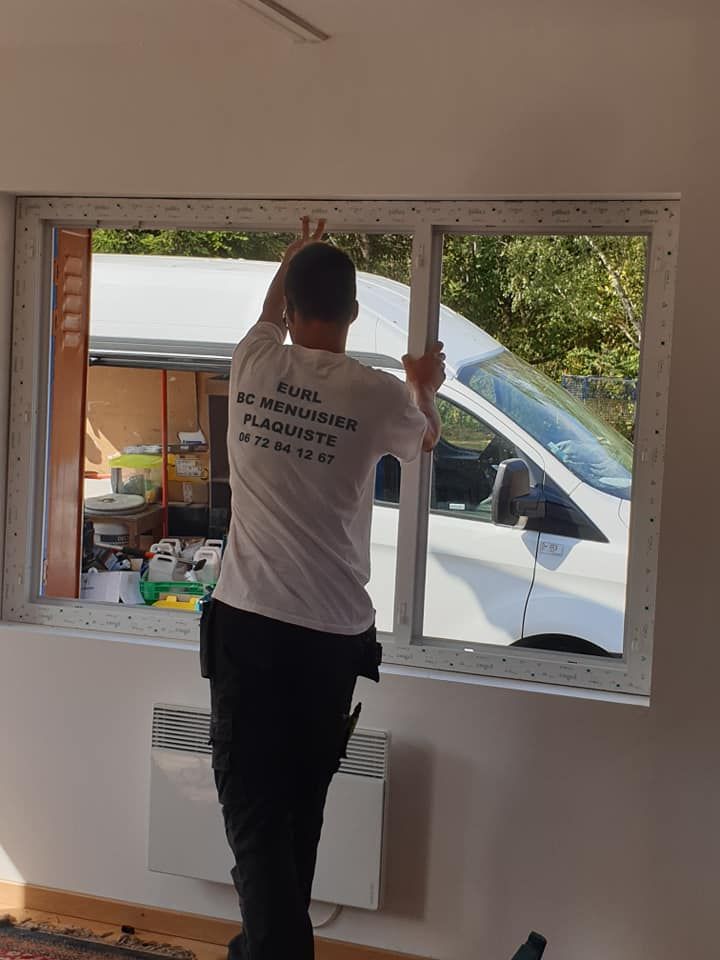 Installation d'une fenêtre en PVC
