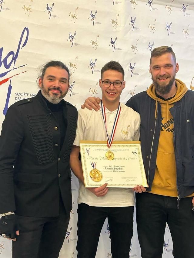 Antonin Boucher, meilleur apprenti de France 2022
