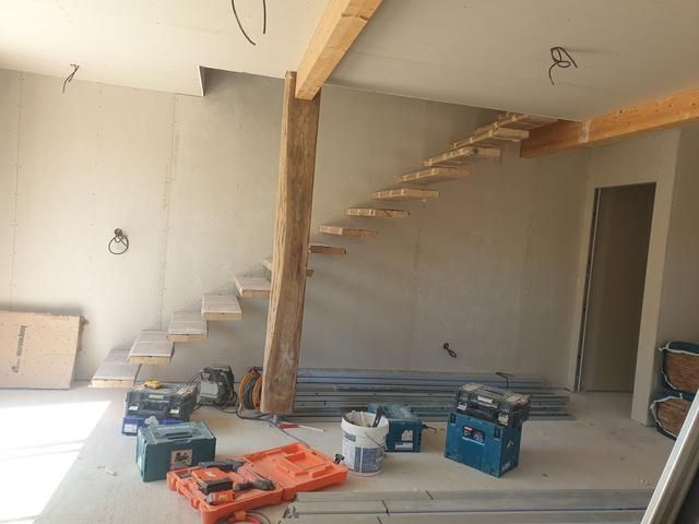 Création d'escalier sans rampe