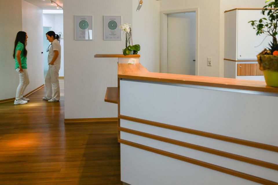 Rezeption, Zahnarztpraxis Dr. Krausert