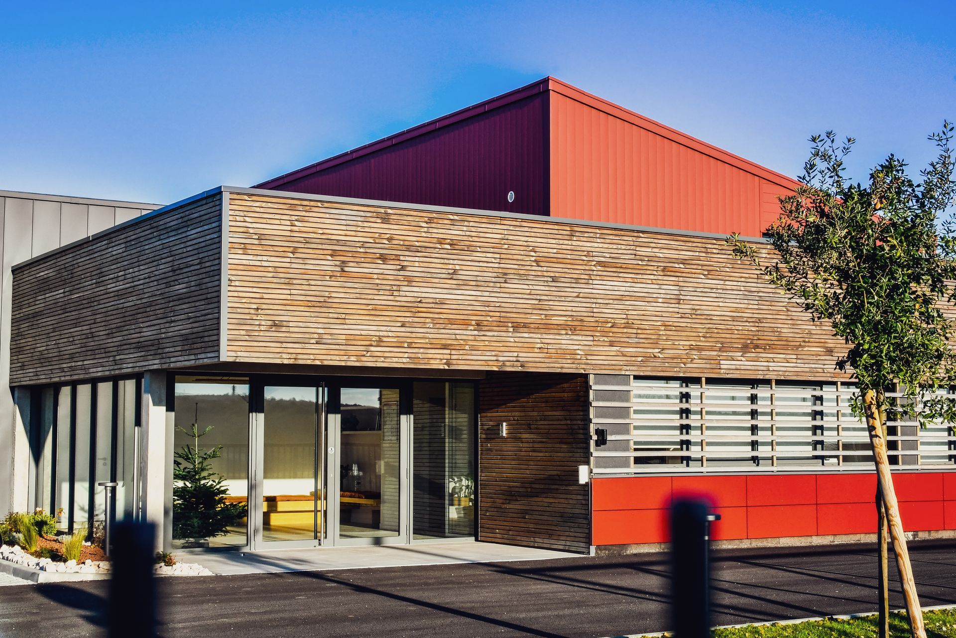 Devanture d'un cuverie professionnelle