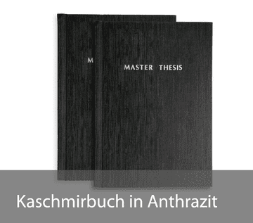 Kaschmirbuch Anthrazit