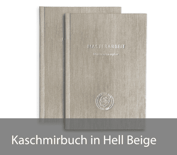 Kaschmirbuch Hell Beige