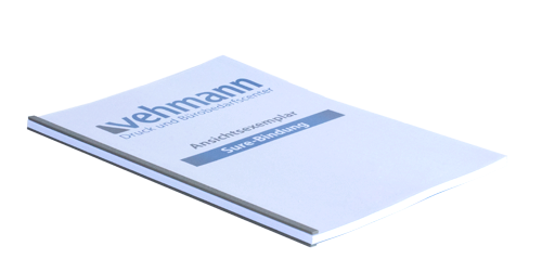 Softcover, Surebindung, A4, grauer Bindekamm.