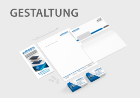 Geschäftspapiere vom Druck- und Bü­ro­be­darfs­cen­ter Ve­h­mann