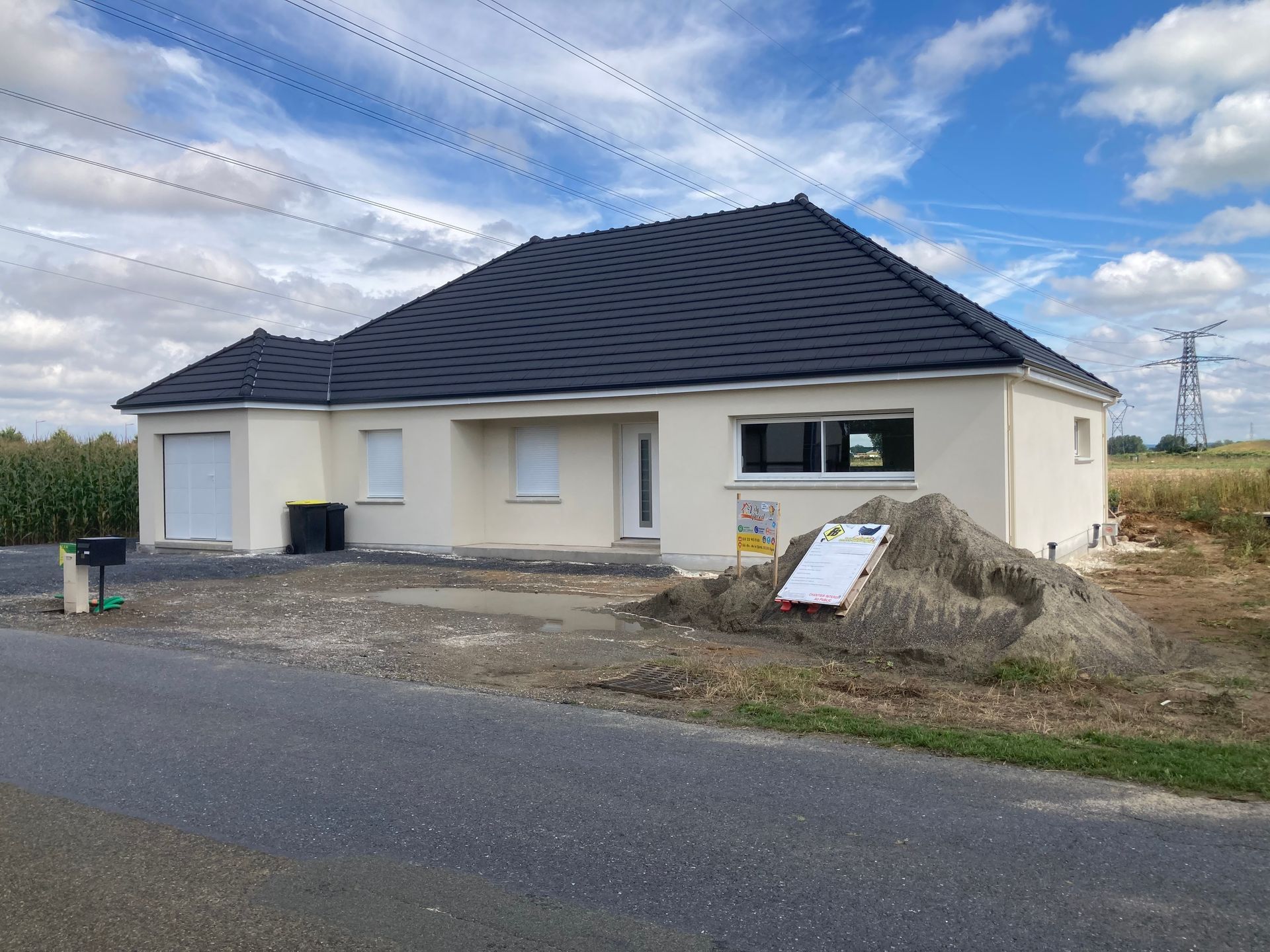 Maison neuve hors d'eau hors d'air