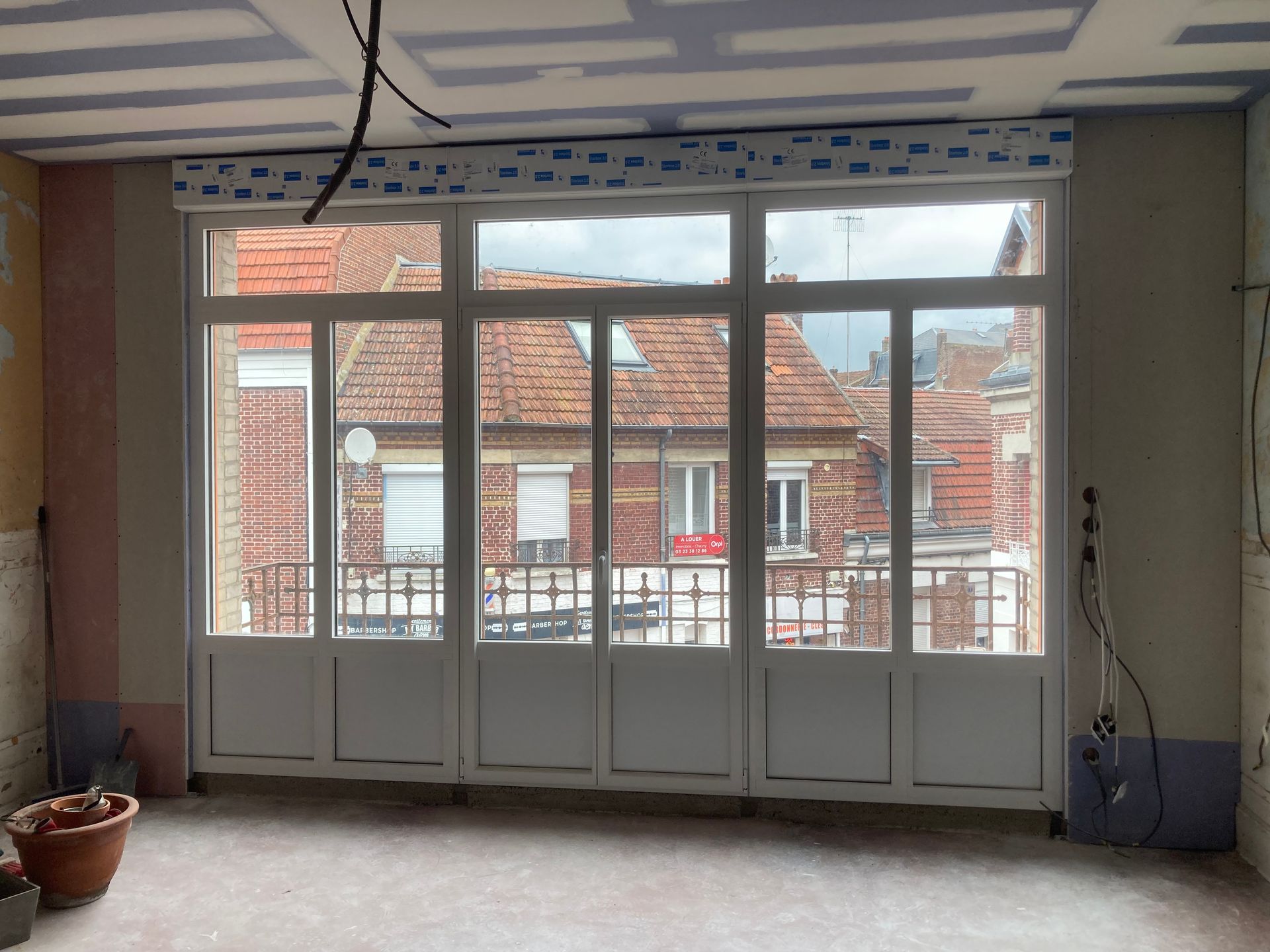 Portes-fenêtres après travaux