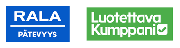 Rala pätevyys -logo, Luotettava kumppani -logo