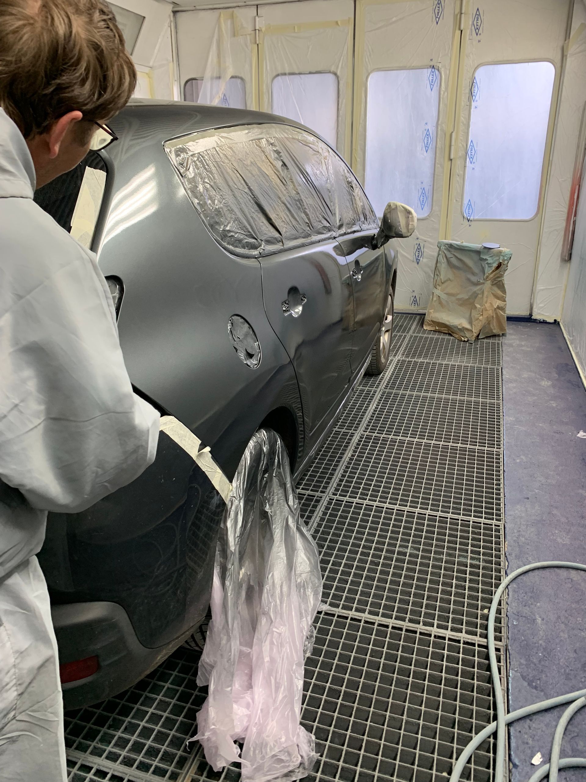 Travaux de carrosserie