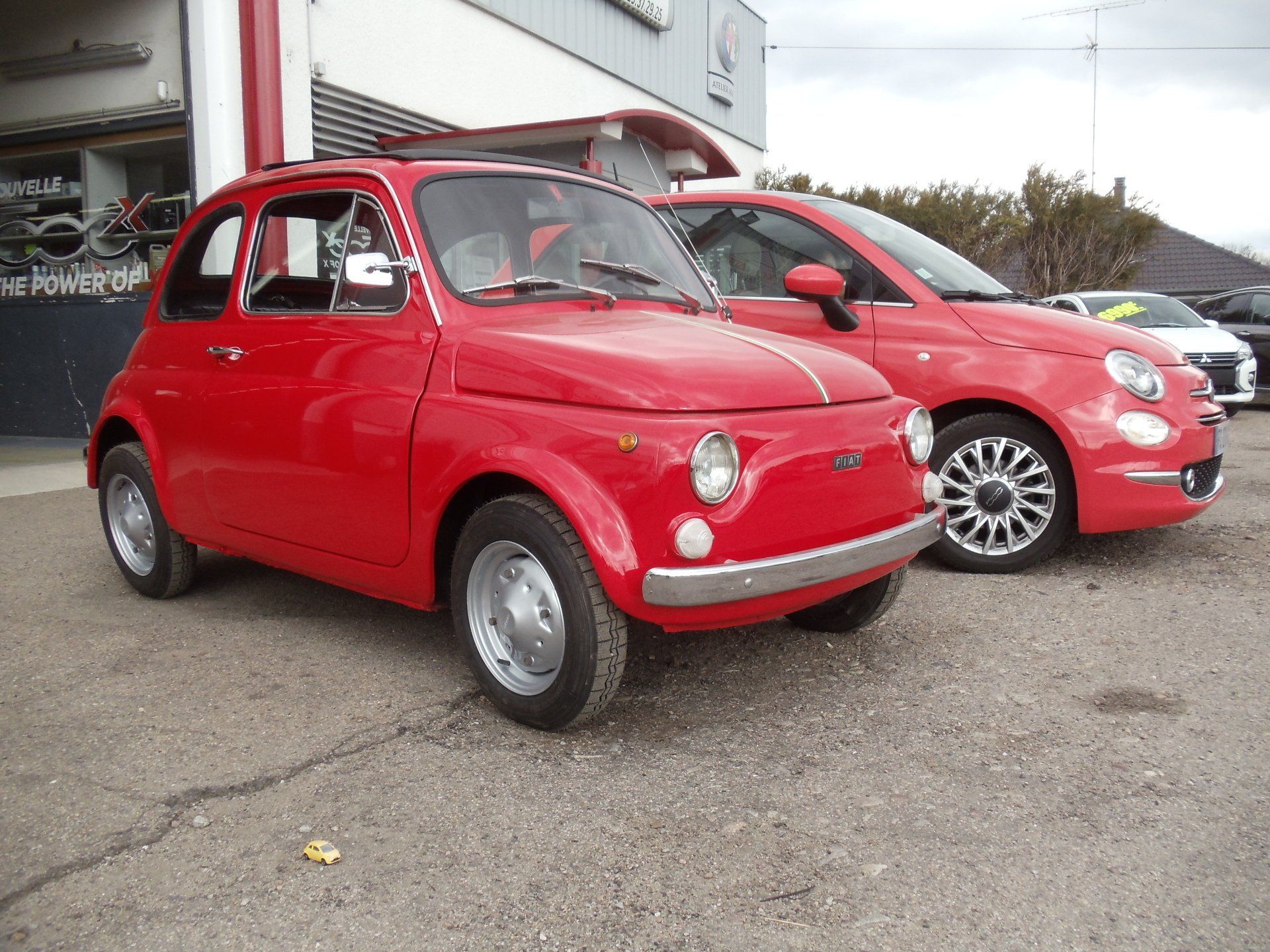 Les Fiat 500