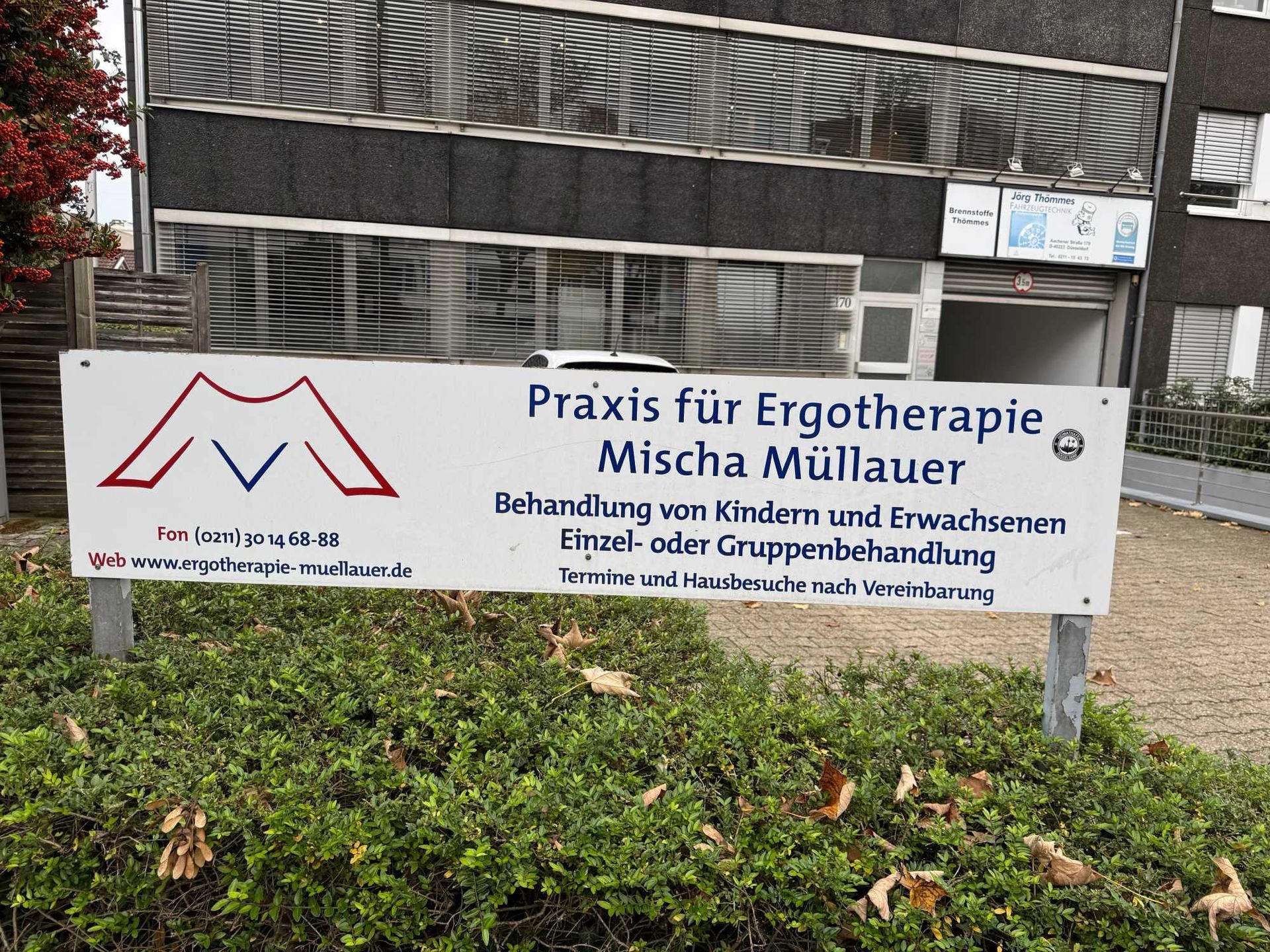 Schild für 
