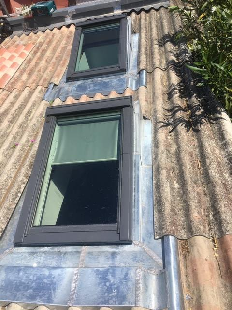 Pose de fenêtre Velux