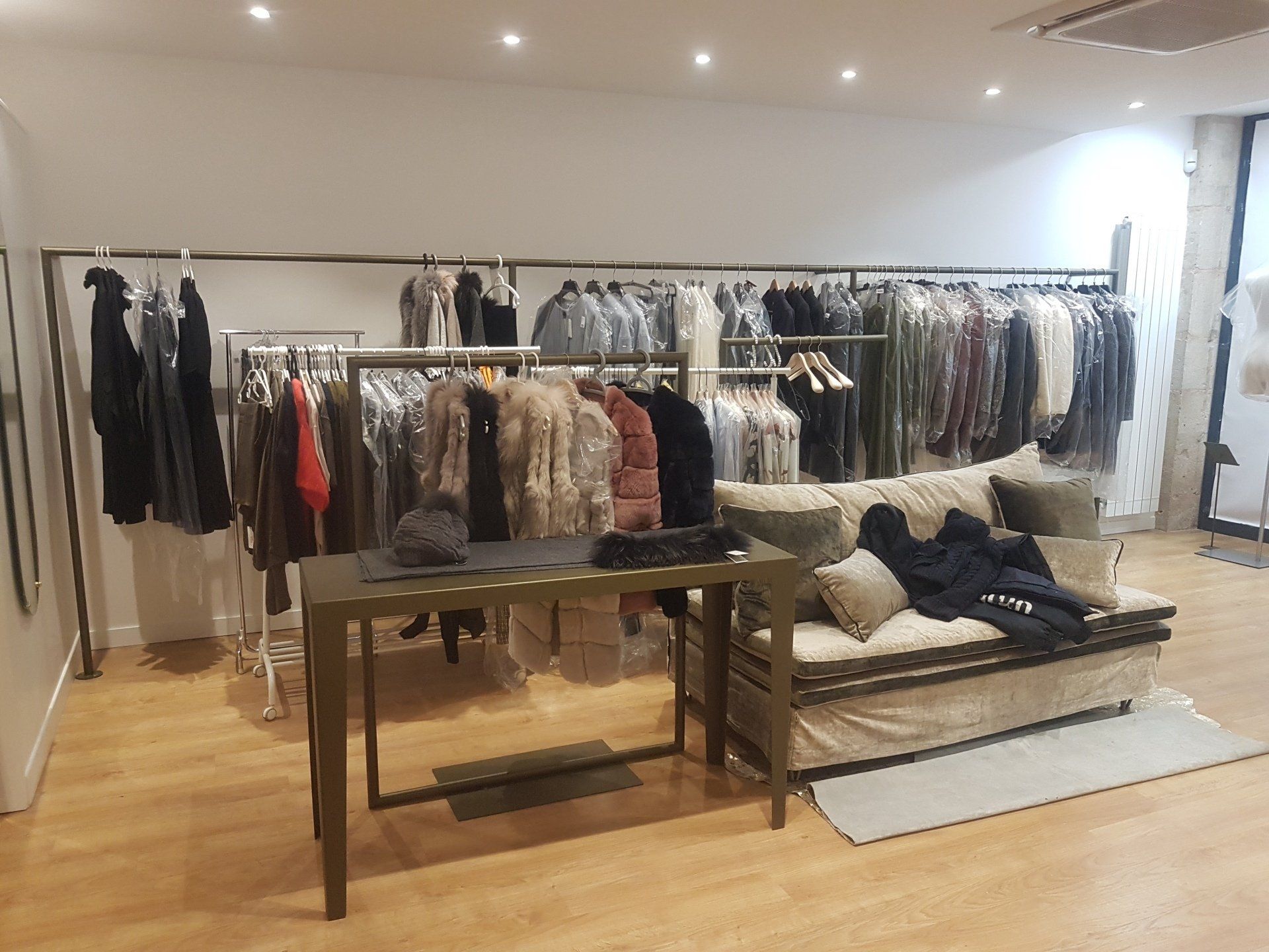 Aménagement métallique