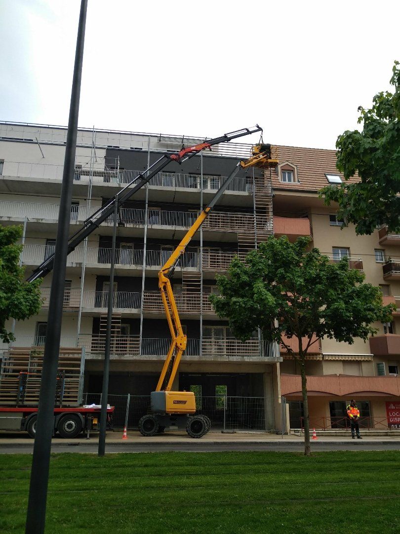 Travaux de façade en métal
