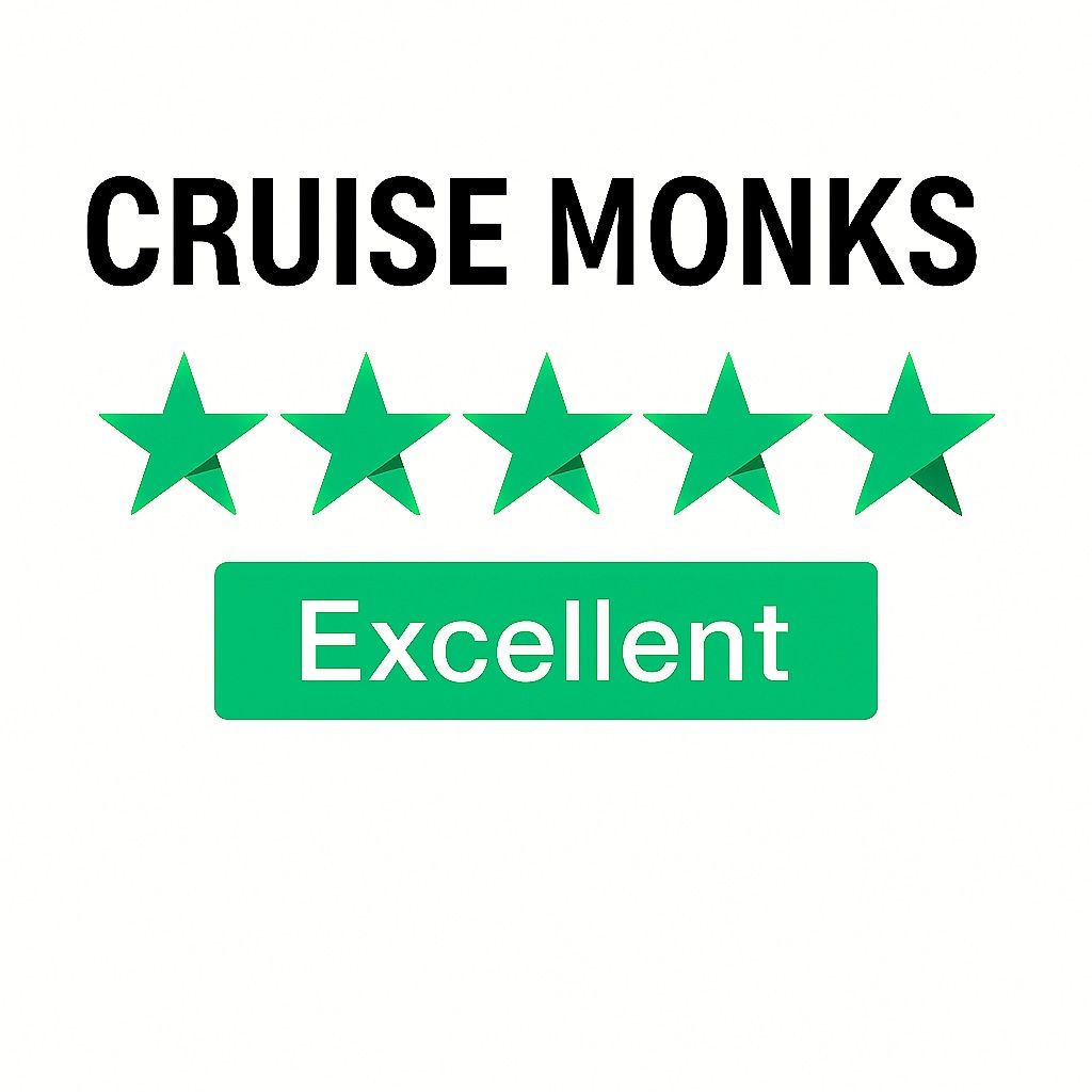 Cruise Monks rated excellent on Trustpilot