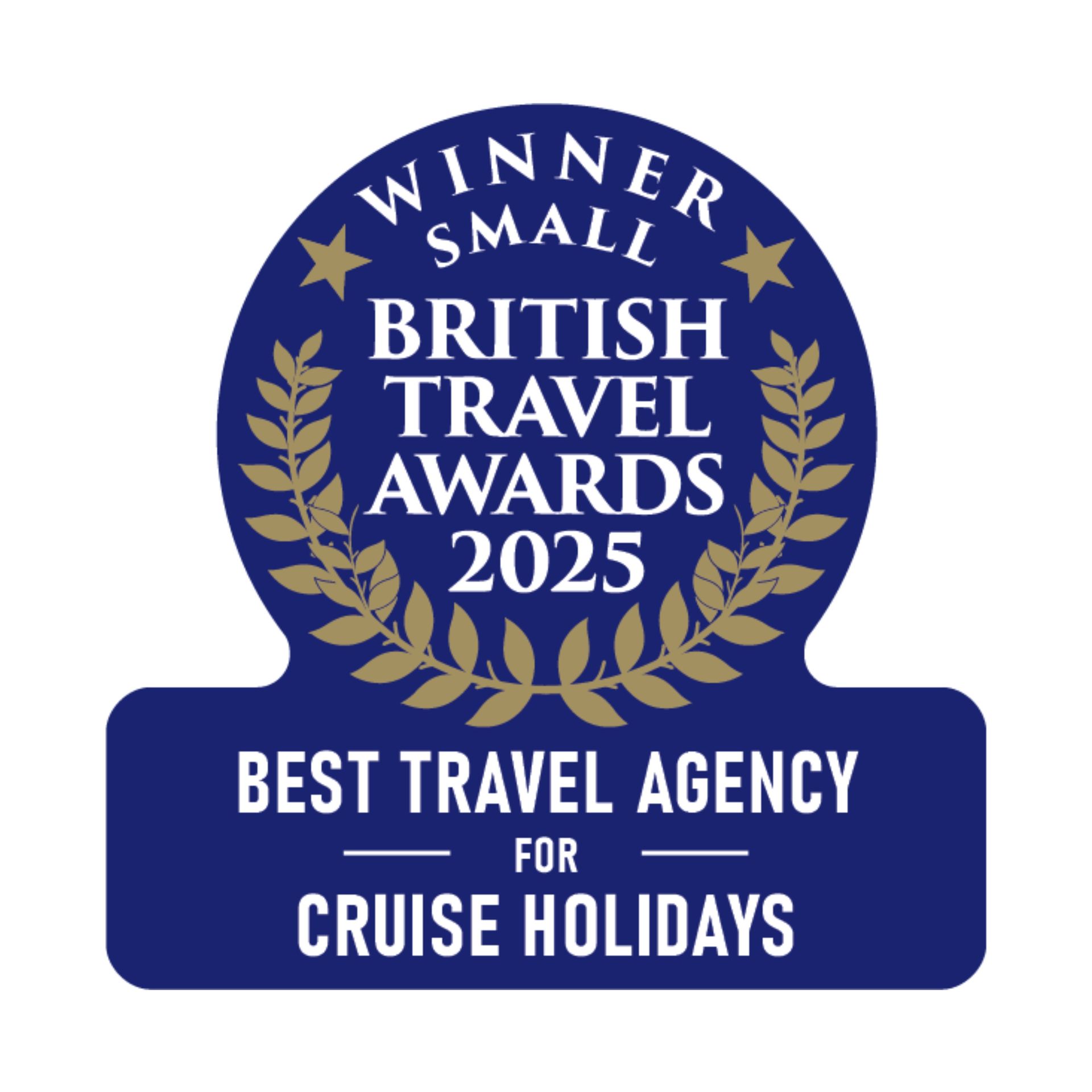 Cruise Monks is a British Travel Award Winner 2025