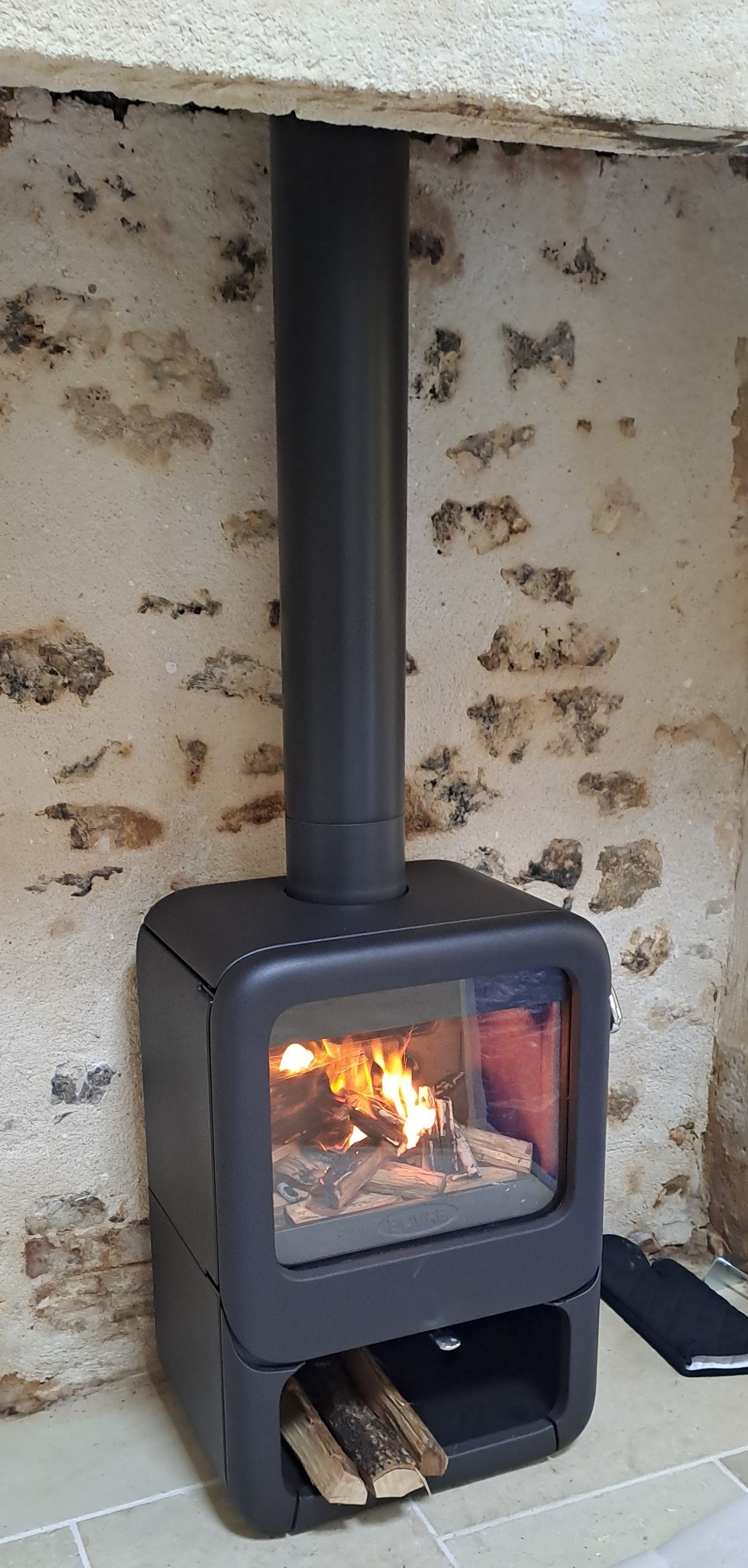 Poêle à bois DOVRE ROCK 350WB