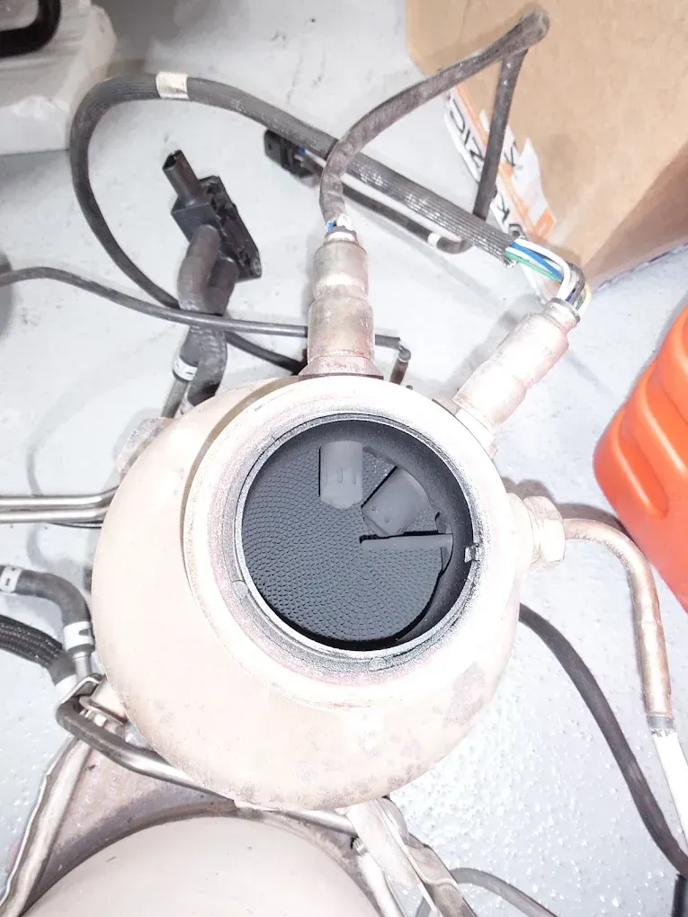Filtre à particules entièrement obstrué