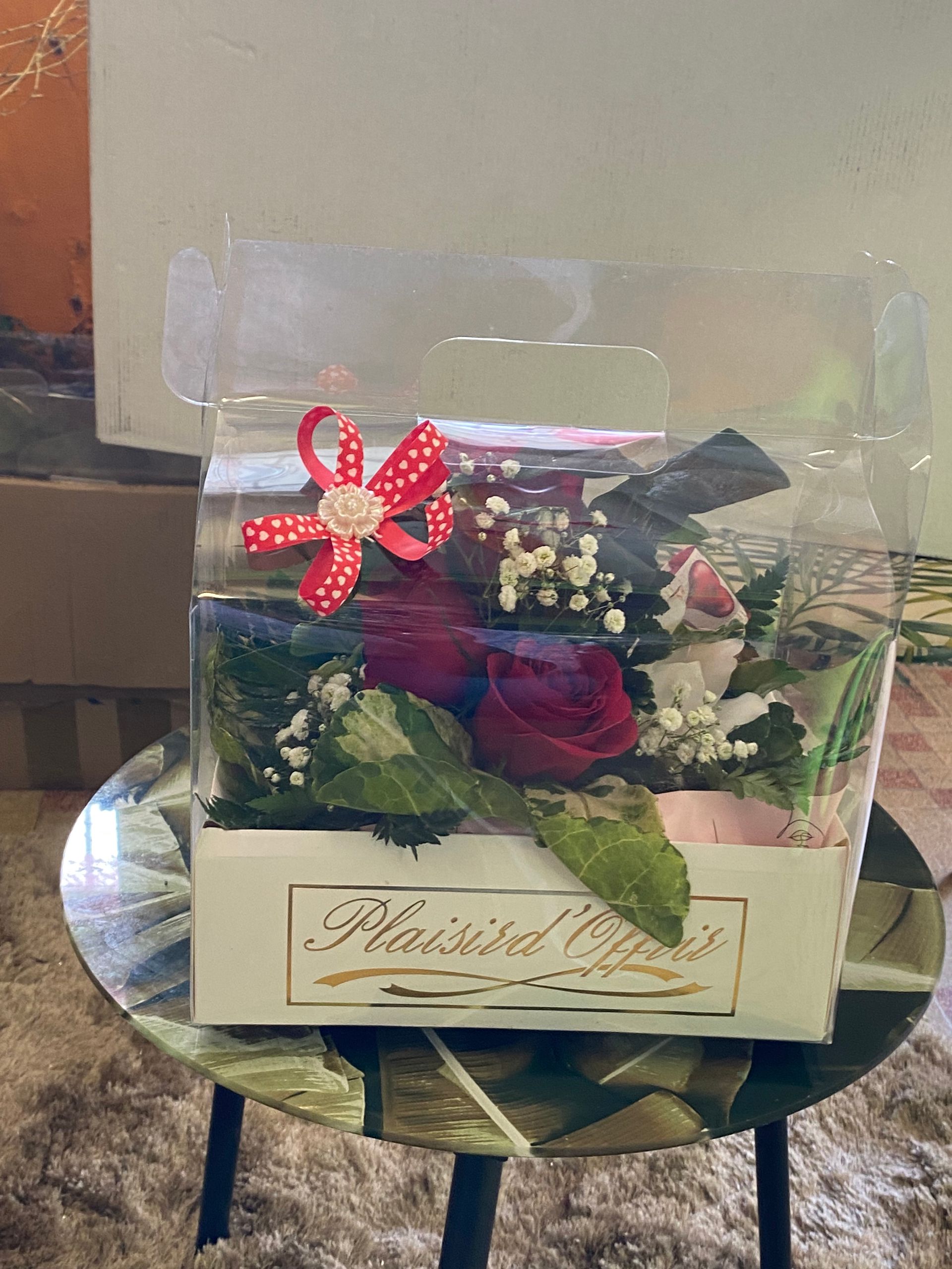 Composition à offrir boîte