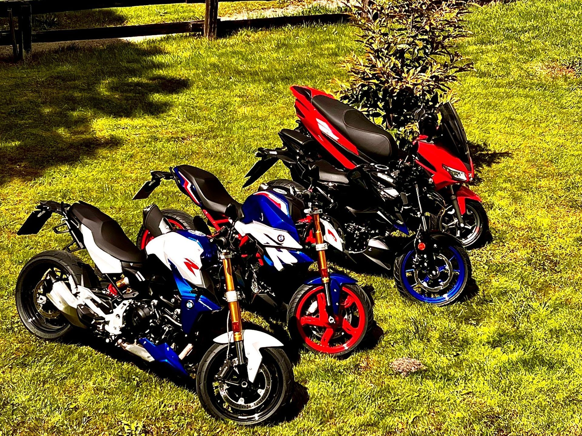 Fahrschulmotorrad von der Fahrschule Christian Ortkras