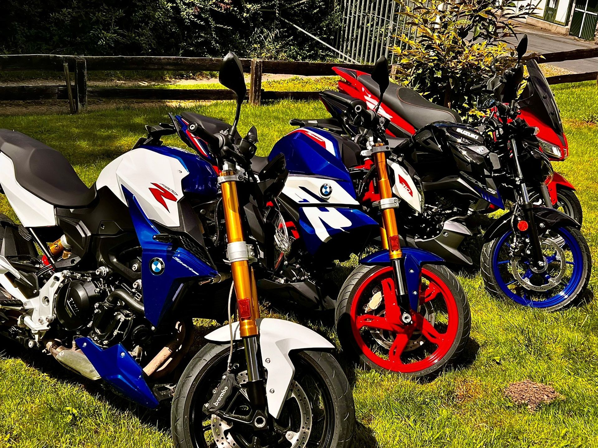 Fahrschulmotorrad von der Fahrschule Christian Ortkras