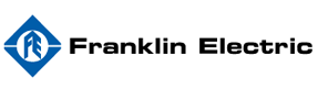 Logotipo de Franklin Electric sobre un fondo blanco