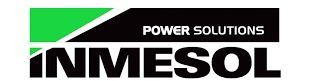 Un logotipo negro y verde para una empresa llamada Power Solutions.