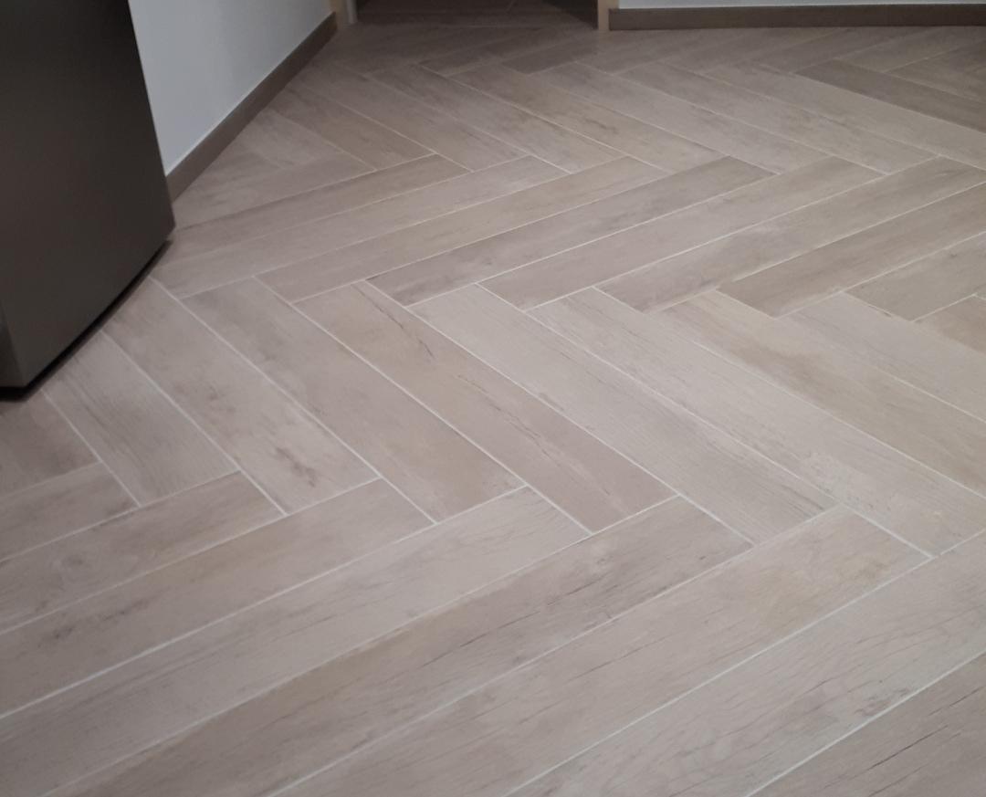 Pose de type parquet