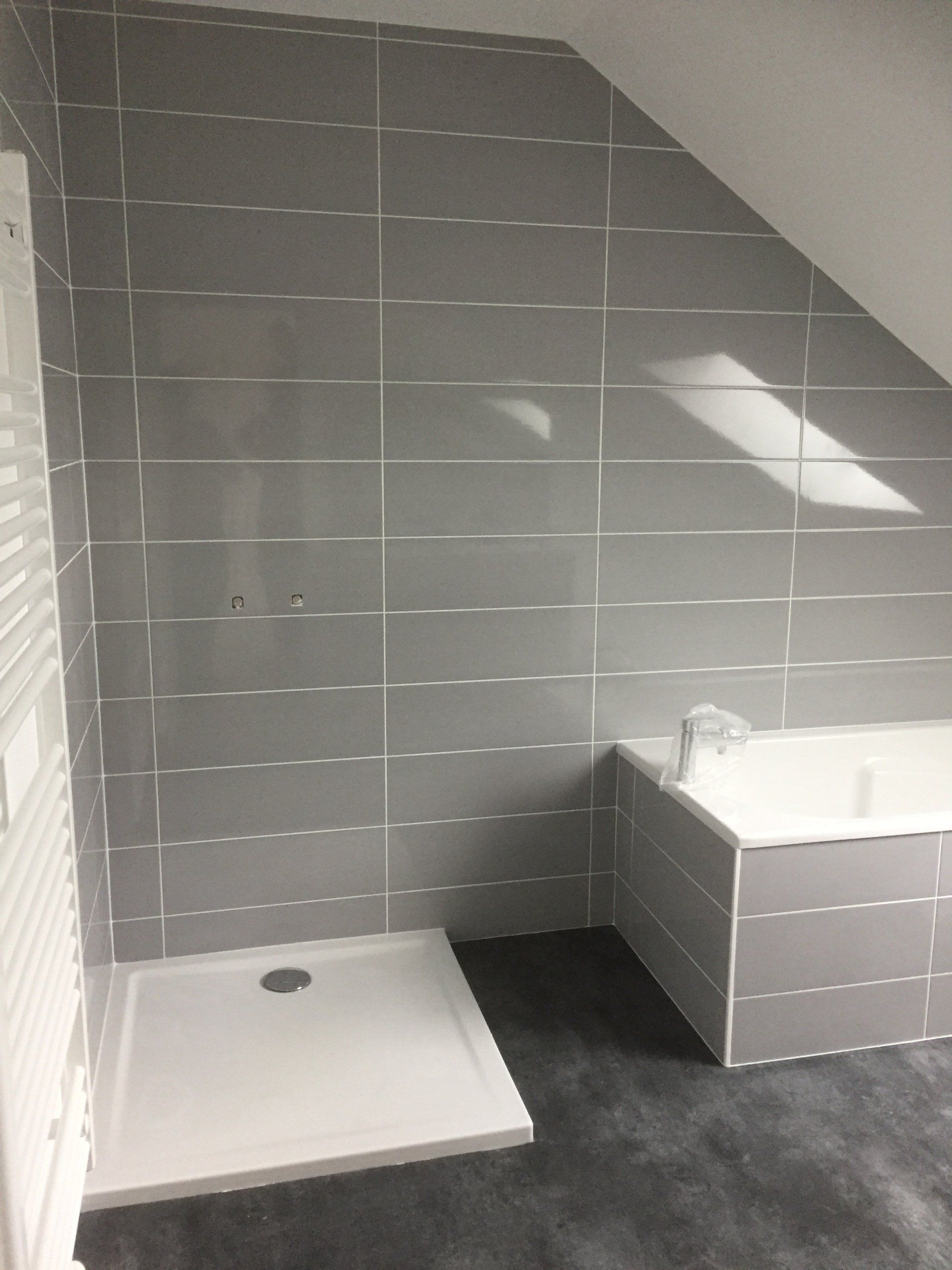 Travaux de carrelage baignoire avec douche italienne